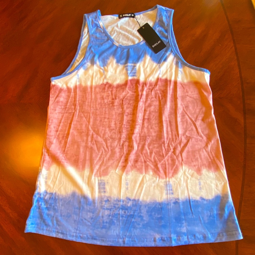 NWT Sheilay Tie Dye tank top